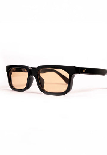 Os Sunglasses occhiali unisex nero lenti gialle - Shopaland
